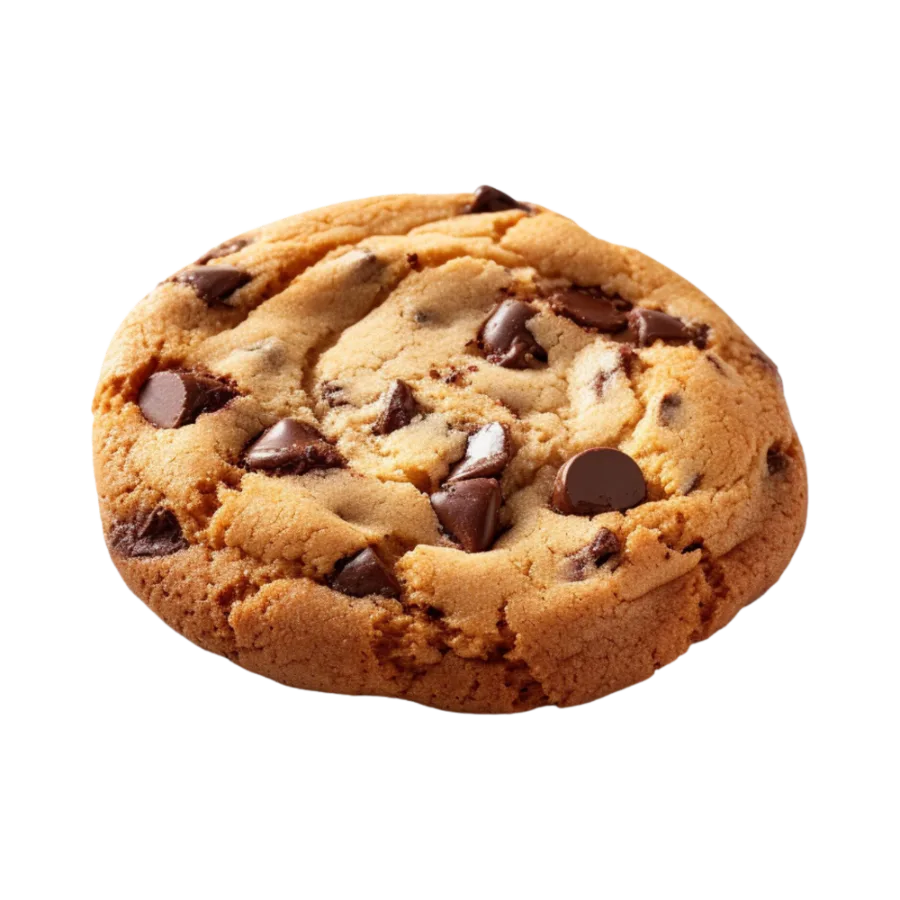 Cookie con chips de chocolate